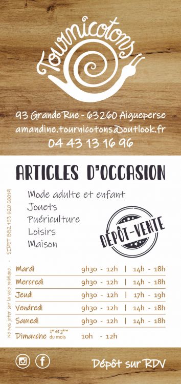 Tournicotons accepte la monnaie locale